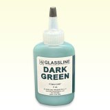 フュージング絵の具｜グラスライン Dark Green