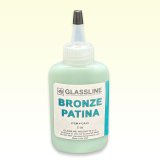 フュージング絵の具｜グラスライン Bronze Patina