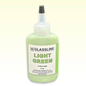 画像1: フュージング絵の具｜グラスライン Light Green (1)